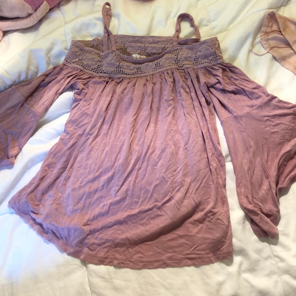 Purple blouse